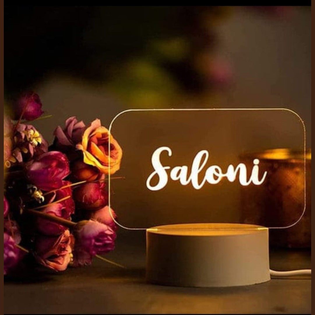 3d Customized illusion Plate Lamp