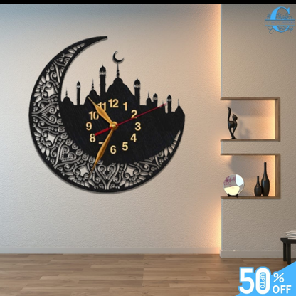 Beautiful Chand Wall Clock with Light