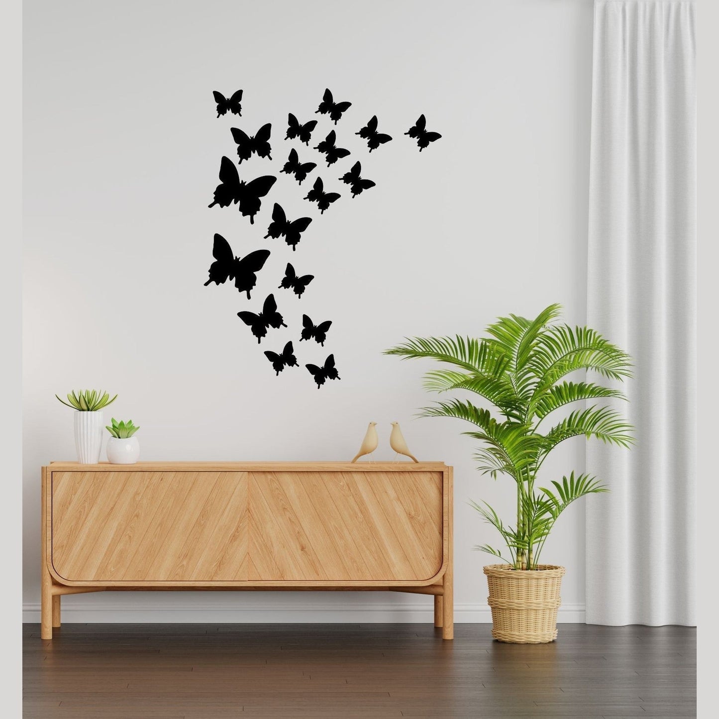 Set of 20 Butterflies Beautiful Wall Art